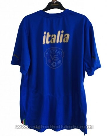 Italy Training/Leisure football shirt 2008 - 2010