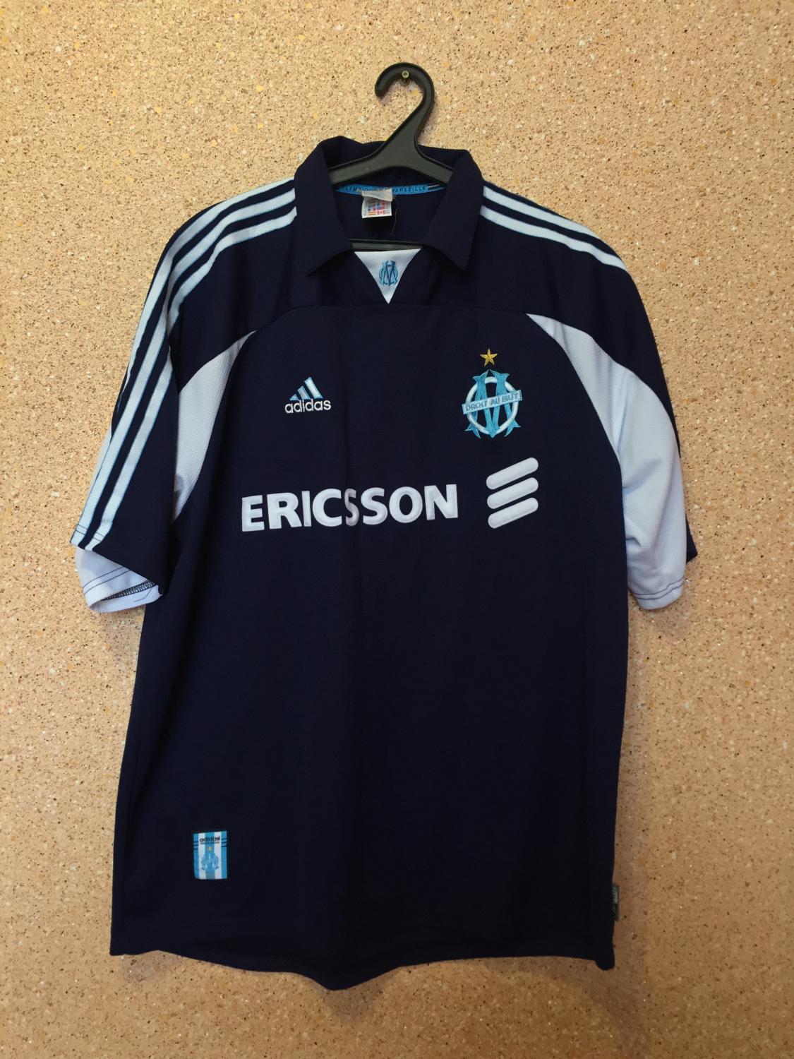 Maillot OM Olympique De Marseille 1999-2000 Adidas Taille L | Neuf Avec étiquettes