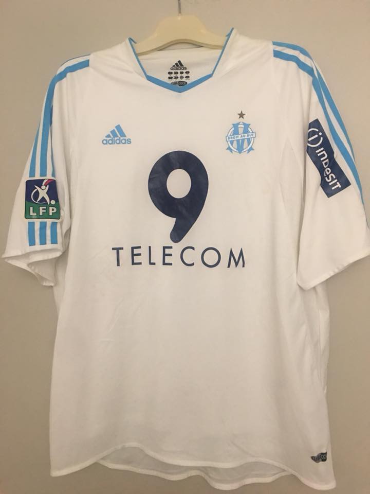 Short Adidas Olympique Marseille marine OM Vintage Football Sport Homme - M