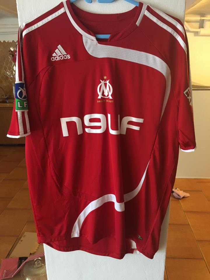 Maillot De Football Retro Gardien Olympique De Marseille N 1 2009 2010