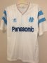 Olympique Marseille Home football shirt 1989 - 1990