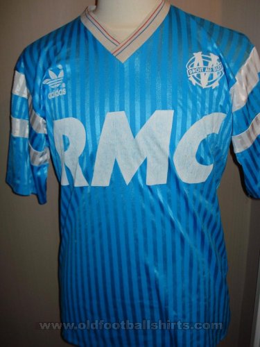 Olympique Marseille Away football shirt 1989 - 1990