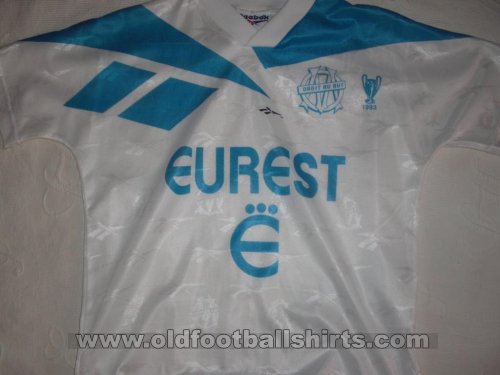 Olympique Marseille Home football shirt 1994 - 1995