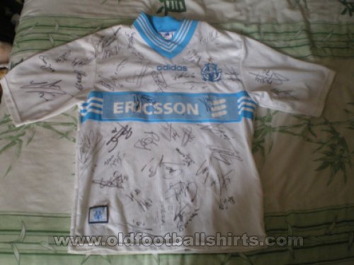 Olympique Marseille Home football shirt 1996 - 1997