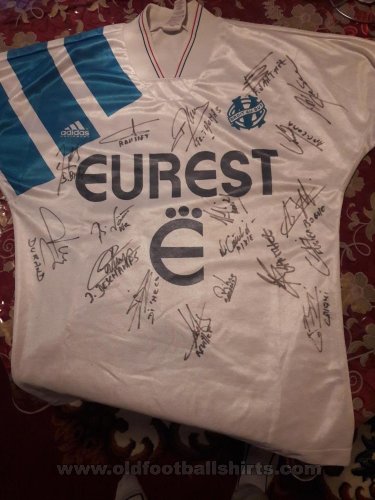 Olympique Marseille Home fotbollströja 1993 - 1994