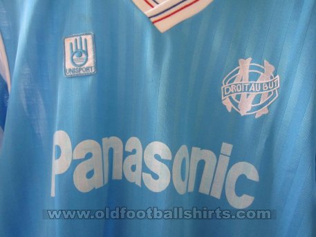 Olympique Marseille Away football shirt 1989 - 1991