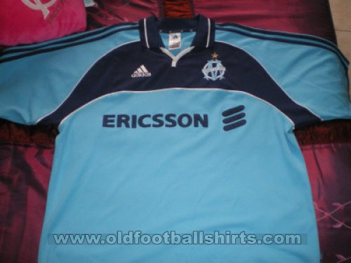 Olympique Marseille Borta fotbollströja 2000 - 2001