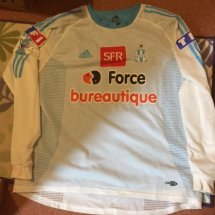 Olympique Marseille Cup Shirt football shirt 2002 - 2003 sponsored by Force Bureautique