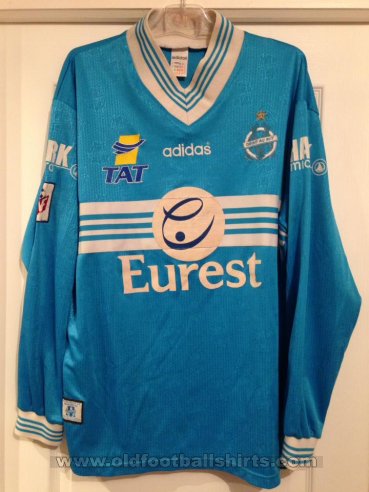 Olympique Marseille Away football shirt 1996 - 1997