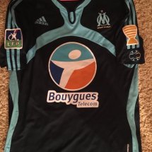 Olympique Marseille Goalkeeper football shirt 2006 - 2007 sponsored by Bouygues Telecom