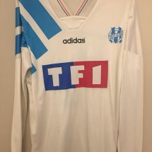 Olympique Marseille Goalkeeper football shirt 1994 - 1995 sponsored by TFI