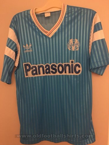 Olympique Marseille Away football shirt 1990 - 1991