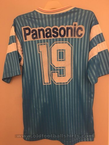 Olympique Marseille Away football shirt 1990 - 1991