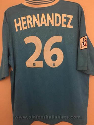 Olympique Marseille Away football shirt 1997 - 1998