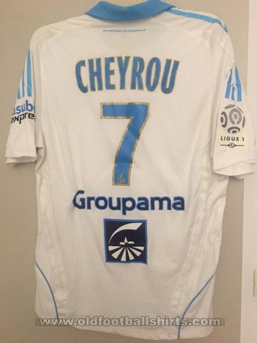 Olympique Marseille Home football shirt 2008 - 2009
