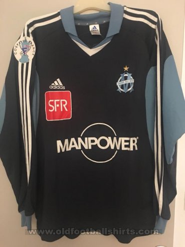 Olympique Marseille Away football shirt 2001 - 2002