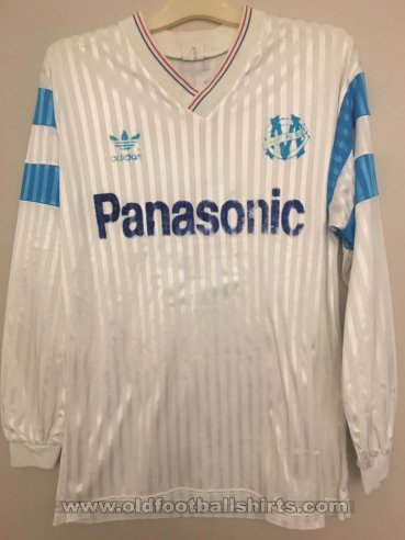 Olympique Marseille Home football shirt 1989 - 1990