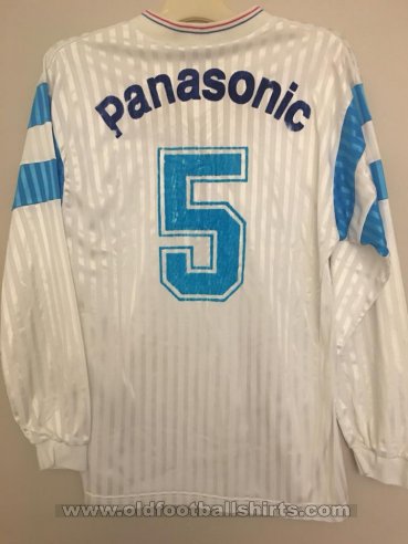 Olympique Marseille Home football shirt 1989 - 1990
