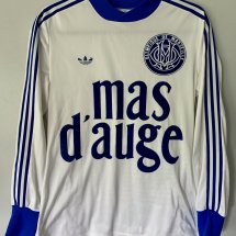 Olympique Marseille Home football shirt 1978 - 1979 sponsored by Mas d'Auge