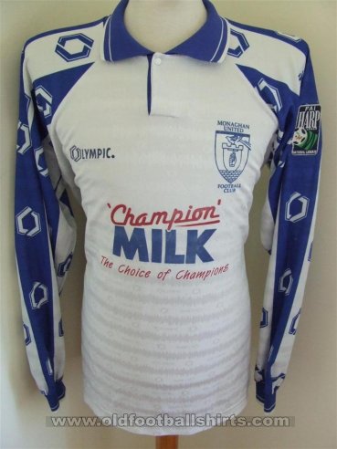 Monaghan United FC Home football shirt 1996 - 1999