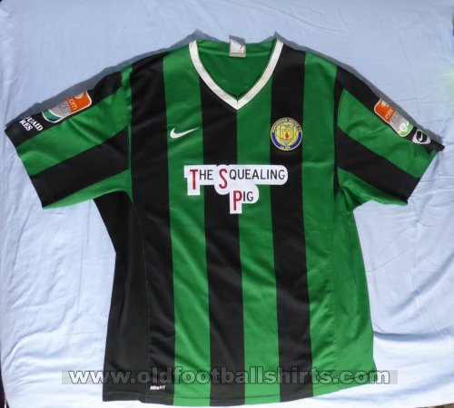 Monaghan United FC Away football shirt 2008 - 2009
