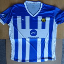 Monaghan United FC Home football shirt 2021 - 2022 sponsored by Philip White Tyres