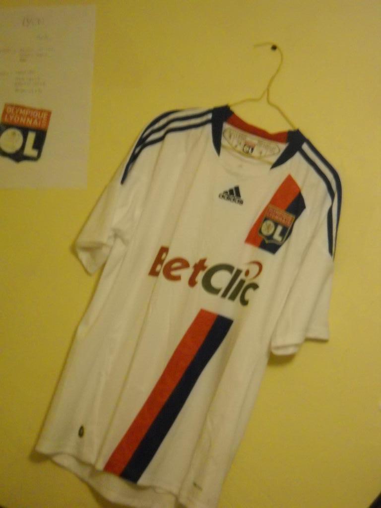 Flocage Officiel - Olympique Lyonnais, Toulalan, 2010/2011, Away, Beige (OL
