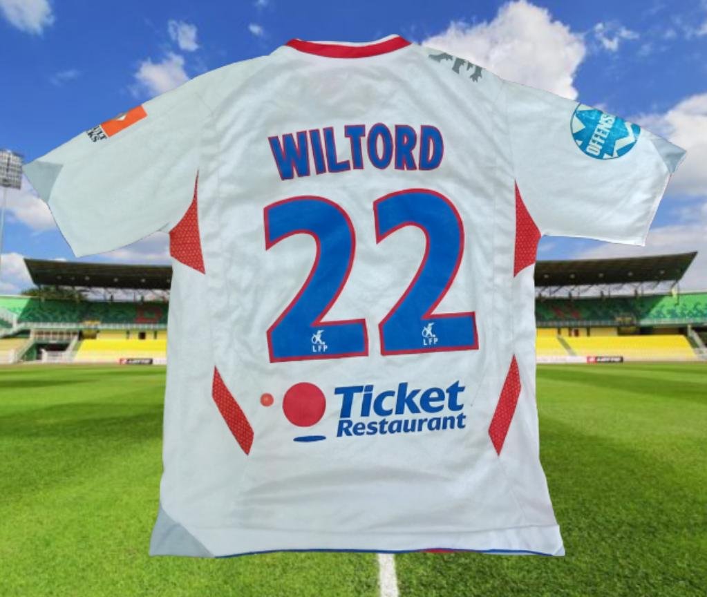 Maillots de foot vintage / rétro - The Football Market - Maillot OL vintage extérieur 2003-2004