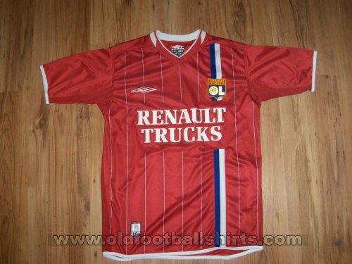 Olympique Lyonnais Weg Fußball-Trikots 2004 - 2005
