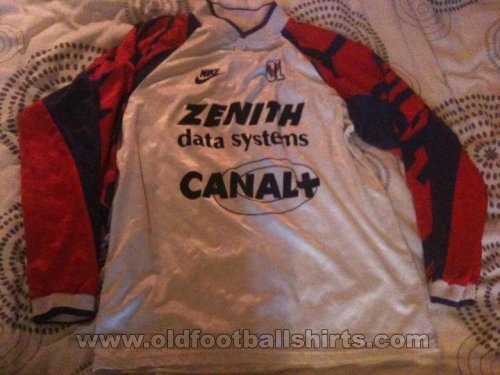 Olympique Lyonnais Home football shirt 1991 - 1992