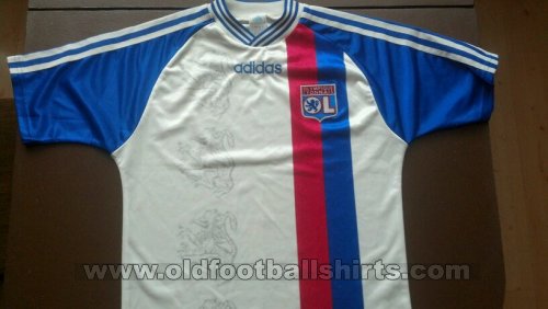 Olympique Lyonnais Home football shirt 1996 - 1997