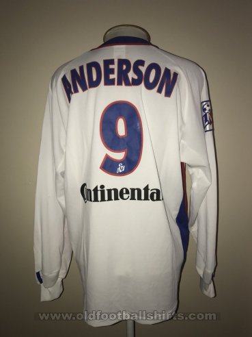 Olympique Lyonnais Home Fußball-Trikots 2001 - 2002