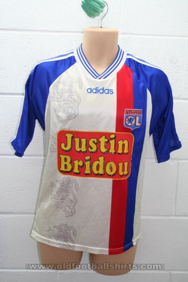 Olympique Lyonnais Home football shirt 1996 - 1997