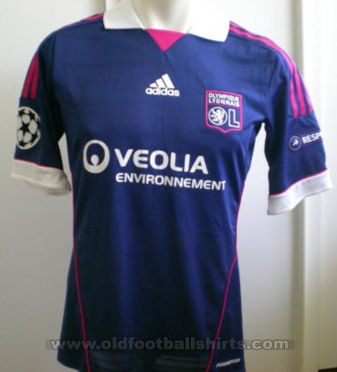 Olympique Lyonnais Away football shirt 2011 - 2012