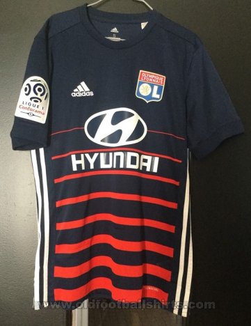 Olympique Lyonnais Away football shirt 2017 - 2018