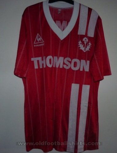 AS Nancy Away football shirt 1985 - 1986