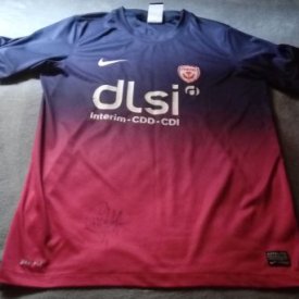 AS Nancy Away football shirt 2013 - 2014 sponsored by DLSI