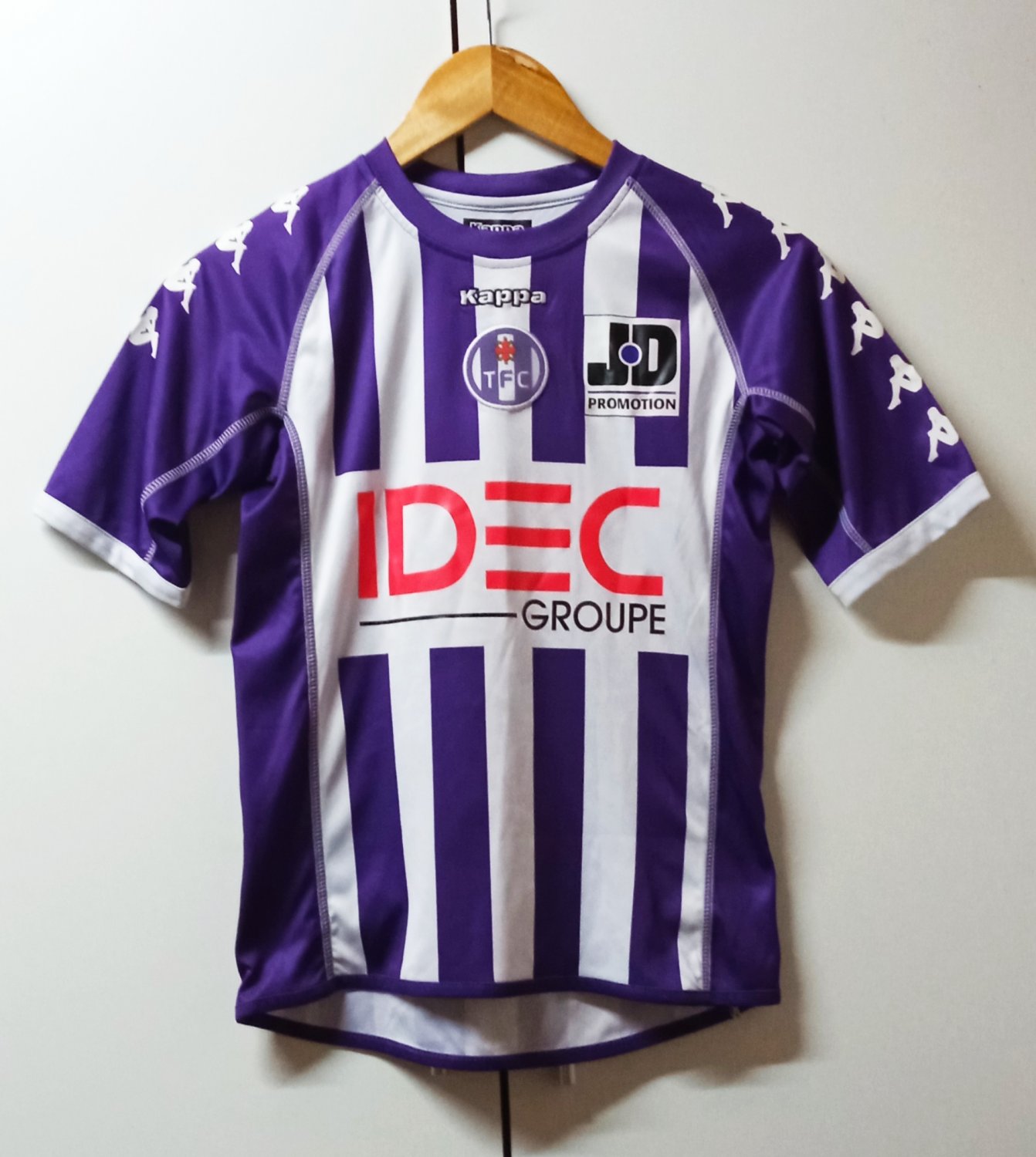 Maillot Toulouse FC Third 2012 - Porté Par Ahamada N°40 - Kappa Ligue 1 - Taille XL