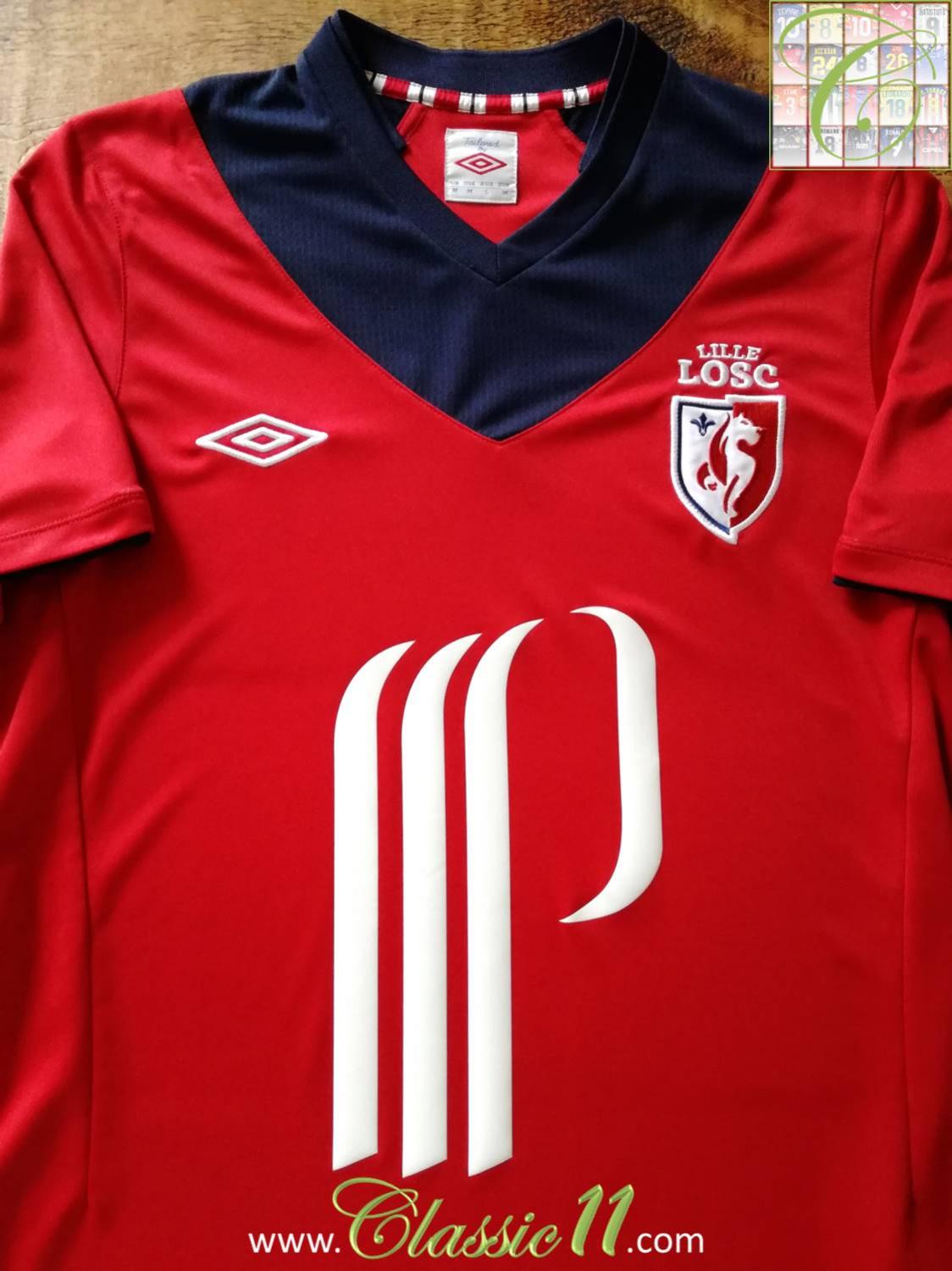 OSC Lille Maillot Home 2012/13 UMBRO taille L-NEUF 