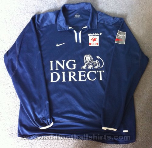Lille Away football shirt 2000 - 2001