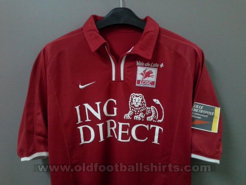 Lille Home football shirt 2000 - 2001