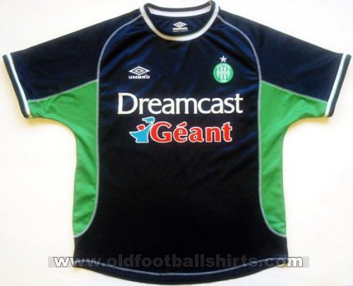 Maillot ASSE numéro 13 - Saison 2000-2001