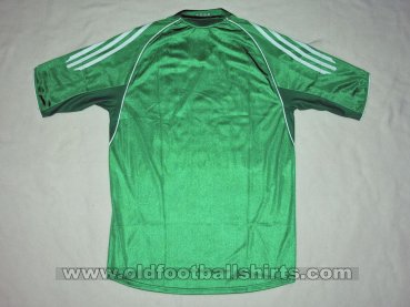St Etienne Home Maillot de foot 2008 - 2009. Sponsored by Konica Minolta