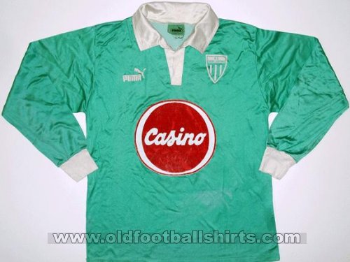 St Etienne Home football shirt 1990 - 1991