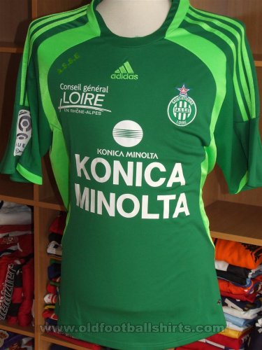 St Etienne Home football shirt 2008 - 2009