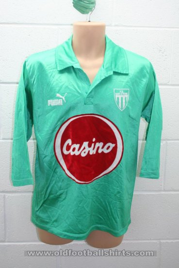 St Etienne Home football shirt 1988 - 1989