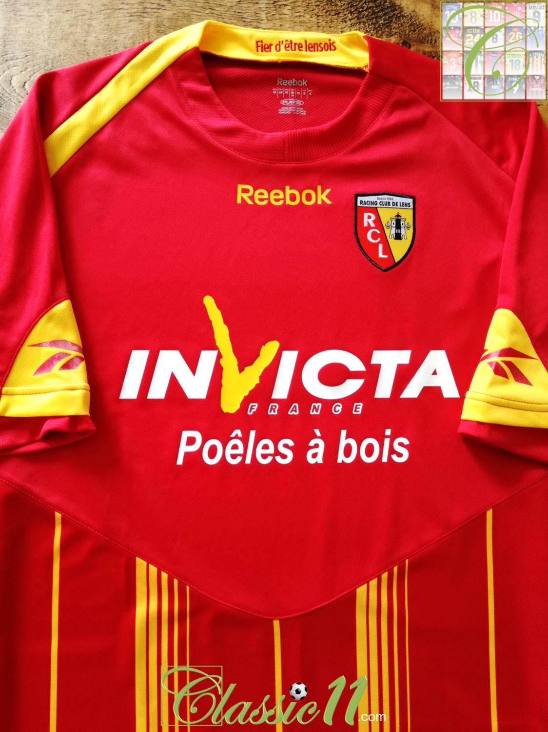 Maillot de Foot Racing Club de Lens INVICTA 2009-2010