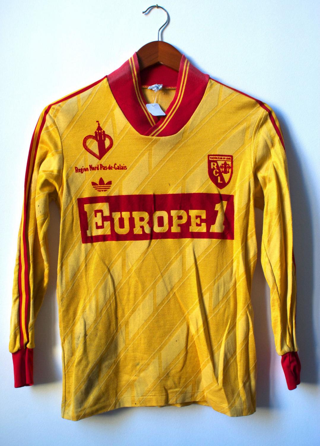 Lens Home football shirt 1987 1988.