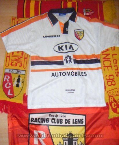 Lens Away football shirt 1997 - 1998