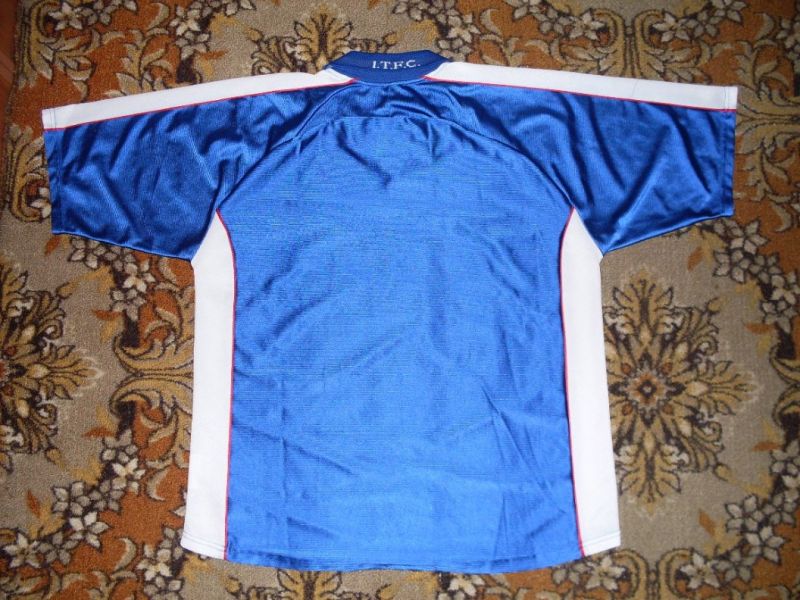 Maillot De Football Vintage Ipswich Town 1999-2001, Taille L, PUNCH, Bleu